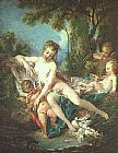 Francois Boucher Venus Consoling Love painting